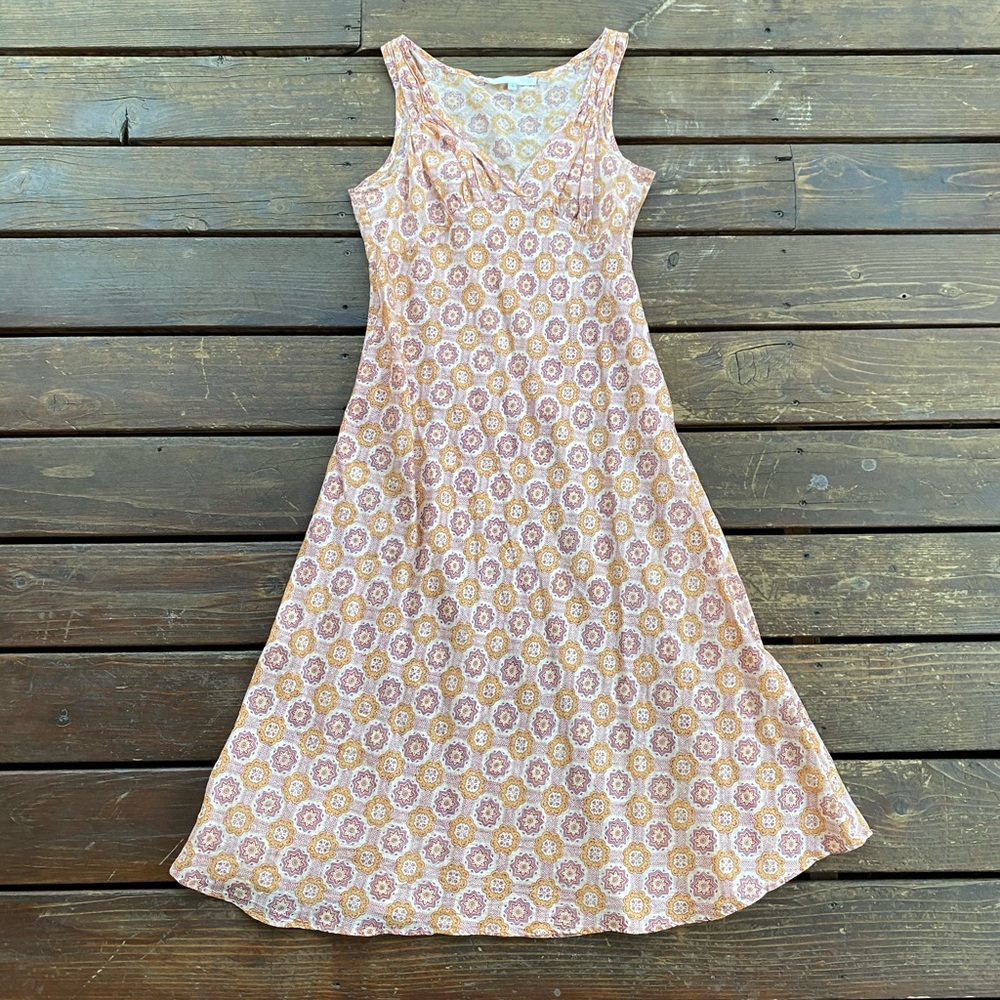 Erica Tanov silk cotton midi slip dress summer